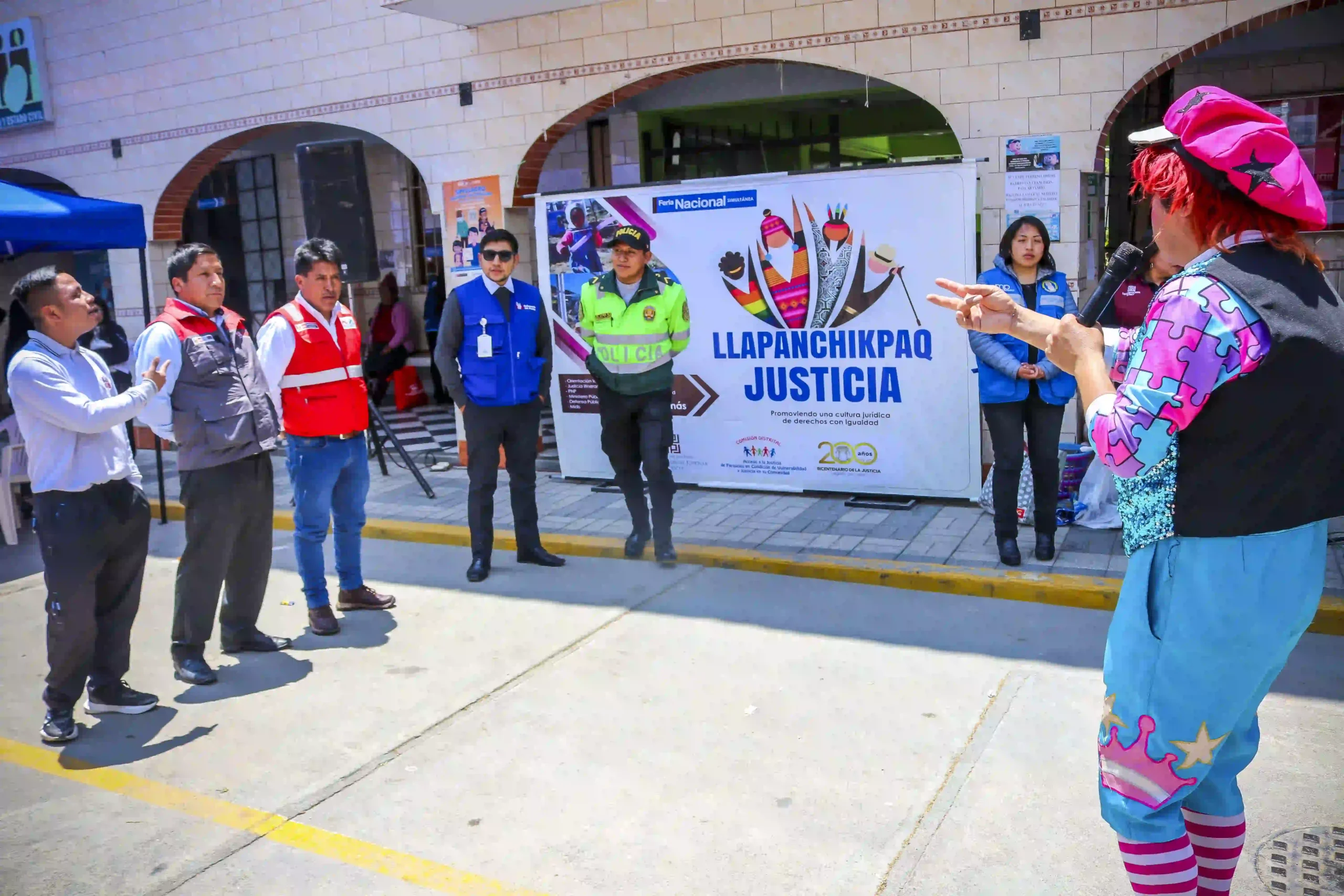 VIII Feria Nacional Llapanchikpaq Justicia