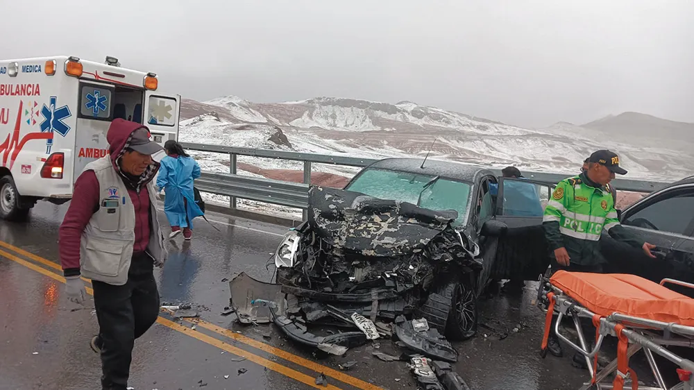 SE HACEN FRECUENTES: ACCIDENTES DE TRÁNSITO EN LA VÍA HUAYLLAY-CANTA