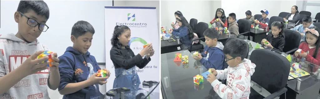 ELECTROCENTRO COORGANIZA: TORNEO OFICIAL DE CUBO RUBIK CERTIFICADO POR LA WORLD CUBE ASSOCIATION (WCA)