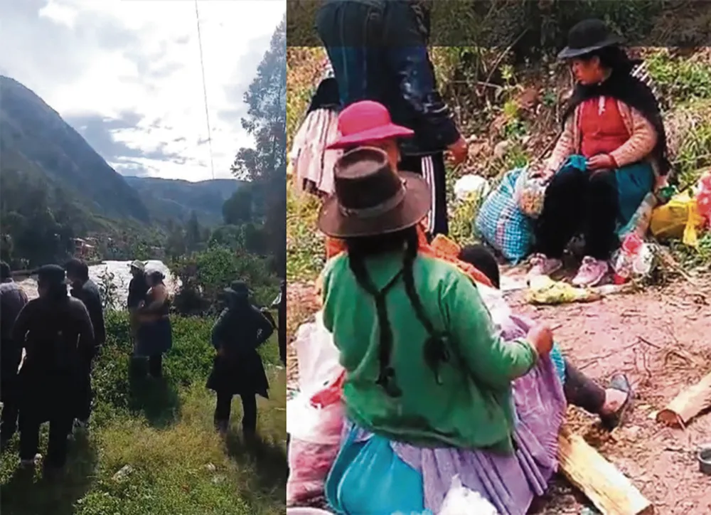 CUERPO EN REPRESA DE TABLACHACA: CORRESPONDE A ENFERMERA DE ACCIDENTE POR LA OROYA