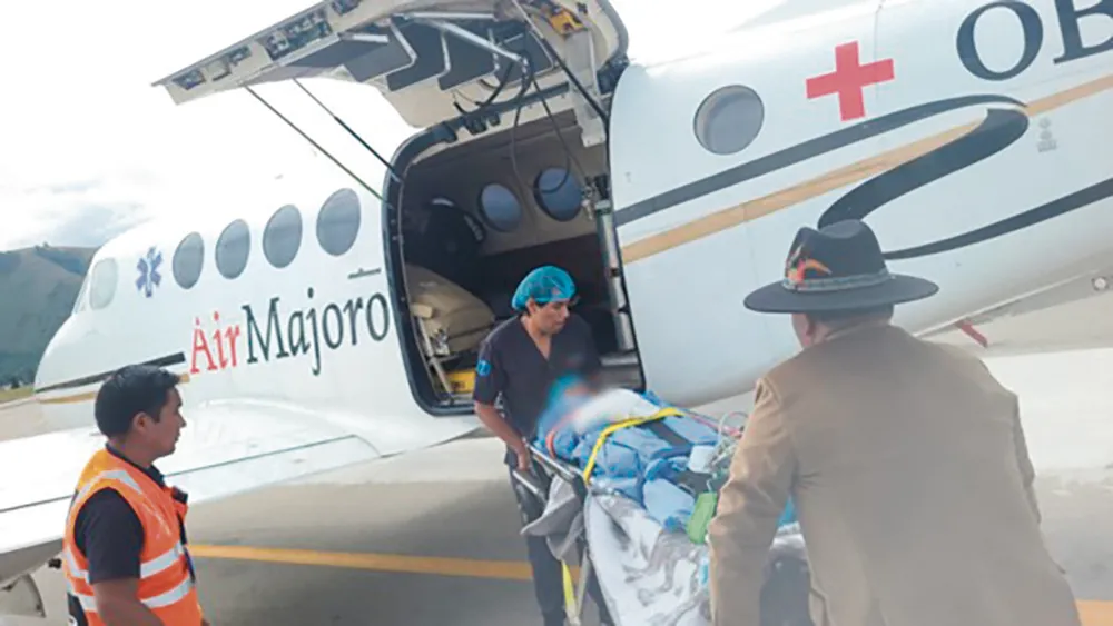 ¡TRÁGICO!: MENOR QUE SUFRIÓ QUEMADURAS ES TRASLADADO A LIMA DE EMERGENCIA