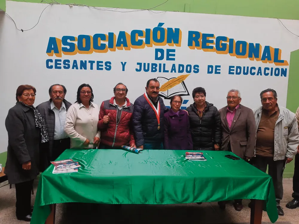 SE REUNIÓ EN ARCIJE JUNÍN: REYMUNDO APOYARÁ LEY PARA MEJORES PENSIONES DE JUBILADOS EN EDUCACIÓN