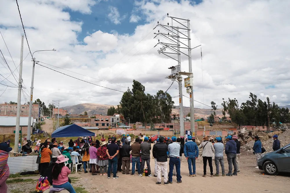 OBRA DE ELECTRIFICACION: BENEFICIARÁ A 250 FAMILIAS DE SAPALLANGA