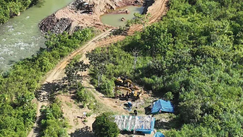 POR MÁS DE S/ 21 MILLONES: OPERATIVOS CONTRA LA MINERÍA ILEGAL