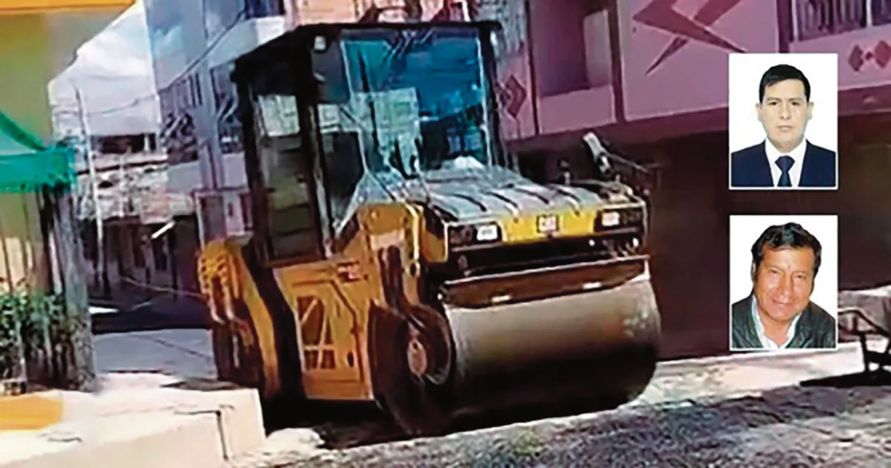 DETIENEN A DOS FUNCIONARIOS DE LA DRTC: POR USO INDEBIDO DE MAQUINARIA EN OBRA PRIVADA