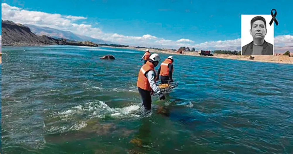 DESPUÉS DE 10 DÍAS DE SU DESAPARICIÓN: HALLAN MUERTO A HOMBRE EN RÍO MANTARO