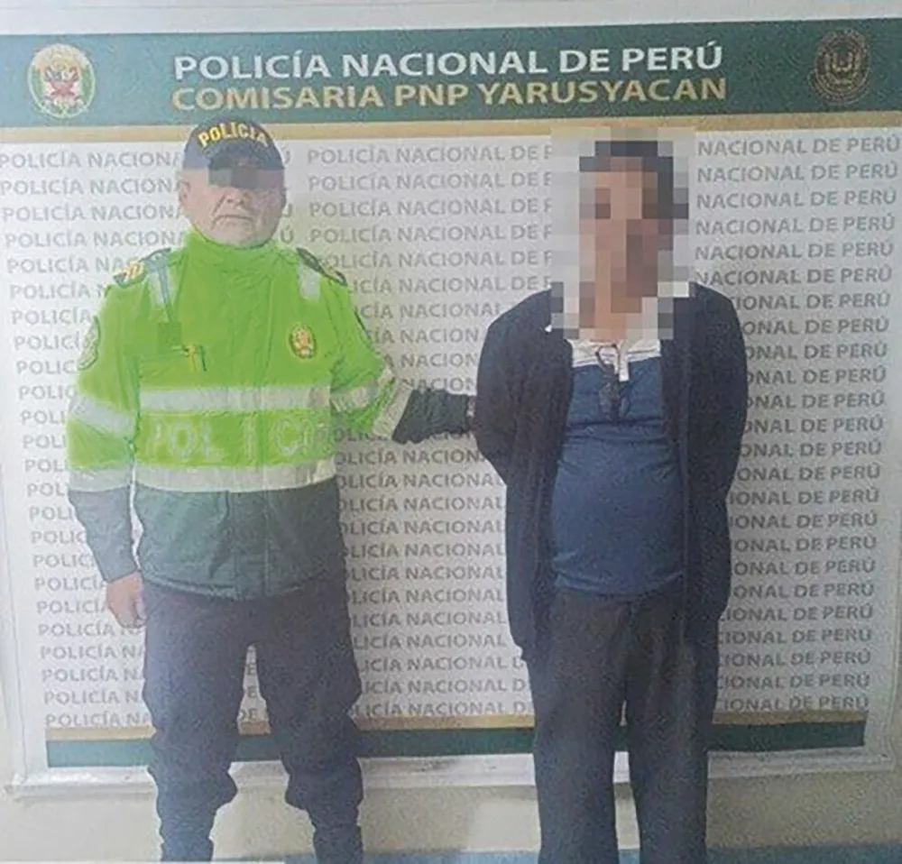 YARUSYACAN: SEPTUAGENARIO DETENIDO POR ACTOS CONTRA EL PUDOR