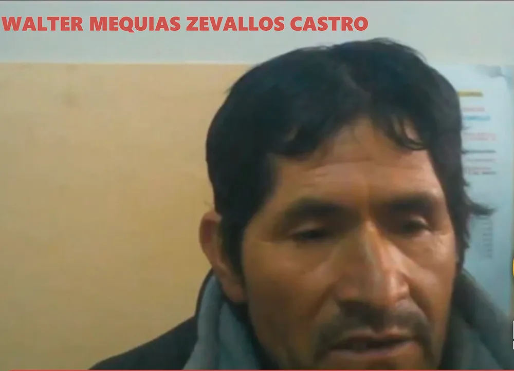 PAUCARTAMBO: PRISIÓN PREVENTIVA A PRESUNTO ASESINO DE MENOR DE 15 AÑOS