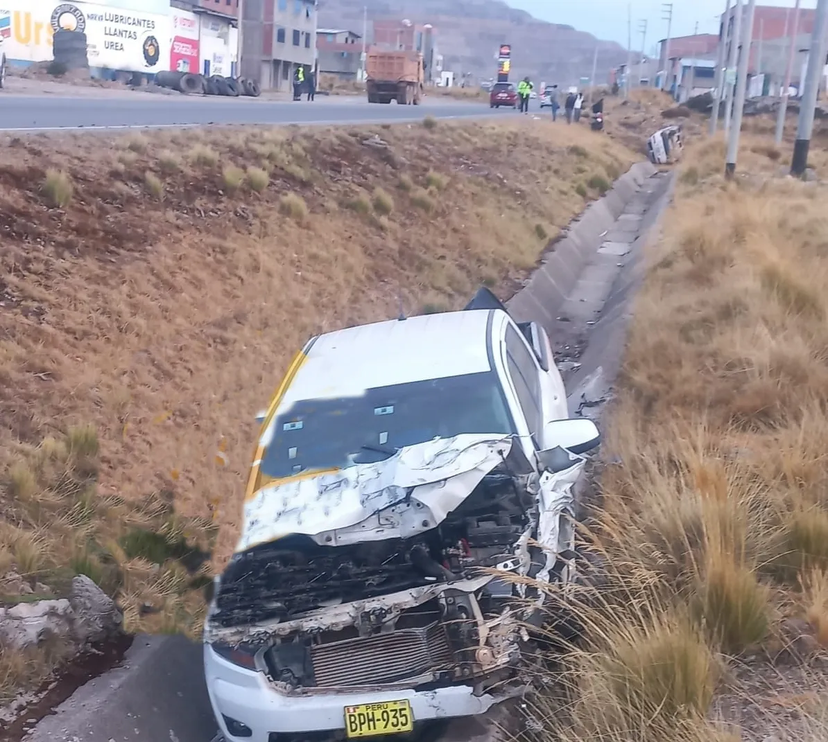 COLQUIJIRCA: ACCIDENTE DEJA HERIDOS GRAVE