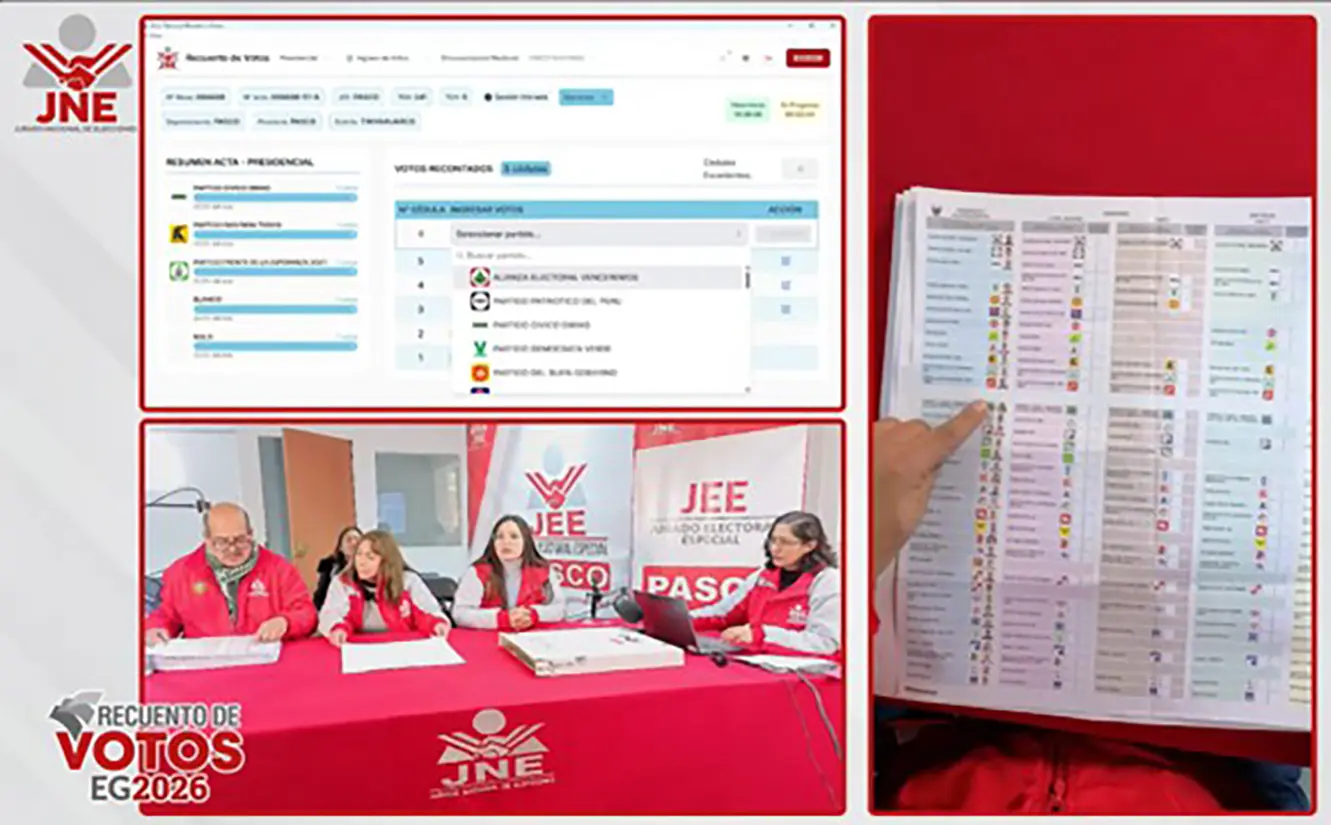JEE PASCO REALIZÓ CUATRO AUDICIENCIAS