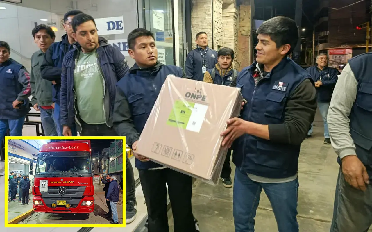ODPE Huancayo y El Tambo reciben material electoral