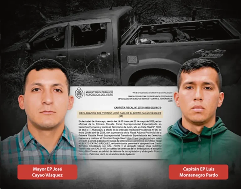 RESPONSABILIZAN: A JEFE DE PATRULLA POR MUERTE DE 05 CIVILES