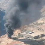 SAN PEDRO DE CORIS: INCENDIO EN PLANTA PROCESADORA DE OCP