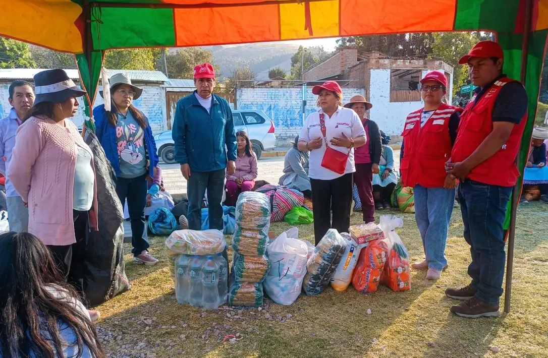 FONCODES BRINDA APOYO HUMANITARIOPOR SISMO EN SAN JUAN DE ISCOS