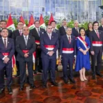 KEIKO FUJIMORI PRESENTA A SU PRIMER GABINETE MINISTERIAL