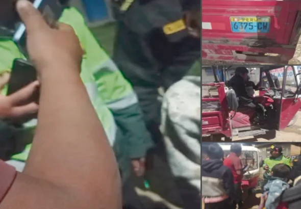 EXTORSIONADORES DEL «GOTA A GOTA»: DESTROZAN MOTOTAXI Y AMENAZAN DE MUERTE A CHOFER EN OCOPILLA