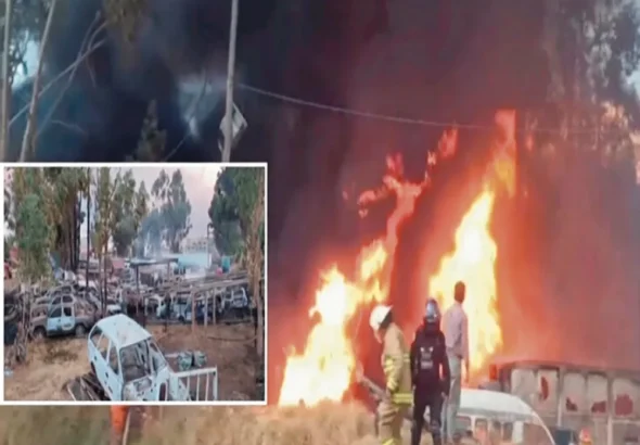 CONTRALORÍA: INVESTIGA INCENDIO EN COMPLEJO POLICIAL-INCHO
