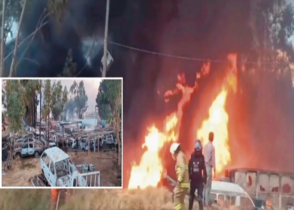 CONTRALORÍA: INVESTIGA INCENDIO EN COMPLEJO POLICIAL-INCHO