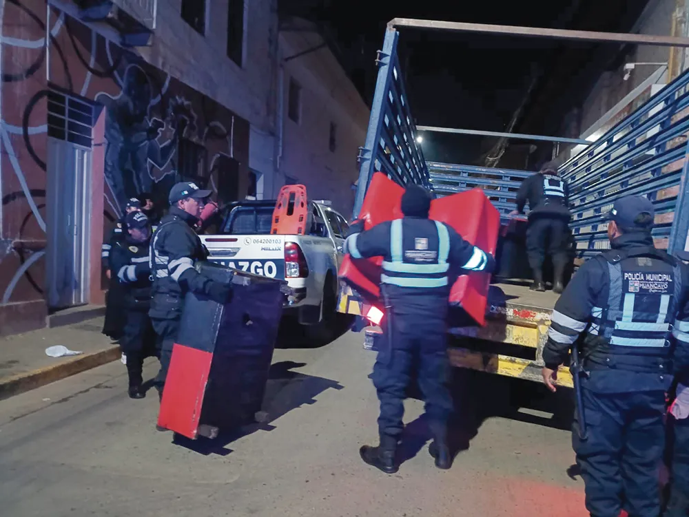 ENTRE CUSCO Y AMAZONAS: CLAUSURAN ANTRO CLANDESTINO EN EL CENTRO DE HUANCAYO