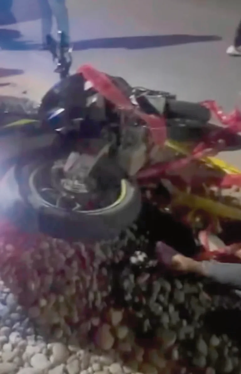 SE DESPISTA EN CARRETERA MARGINAL: MOTOCICLISTA RESULTA GRAVEMENTE HERIDO
