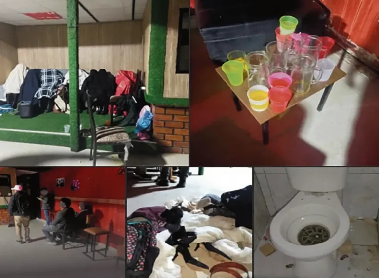 CON FACHADA DE COCHERA: FUNCIONABA PROSTÍBULO CLANDESTINO EN CENTRO