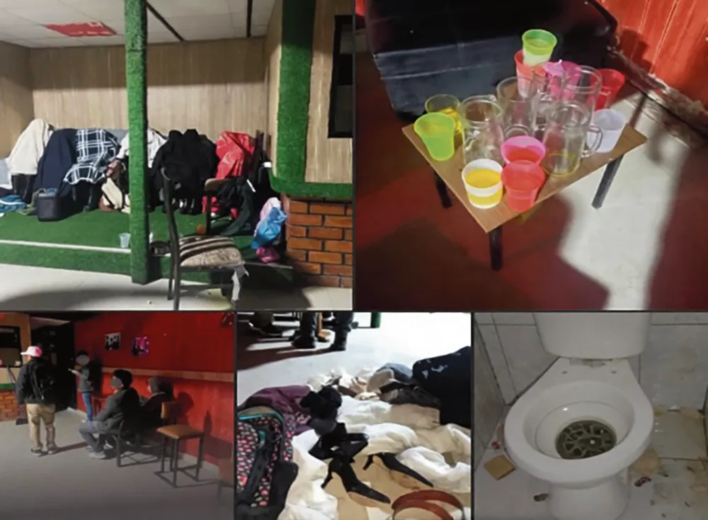 CON FACHADA DE COCHERA: FUNCIONABA PROSTÍBULO CLANDESTINO EN CENTRO