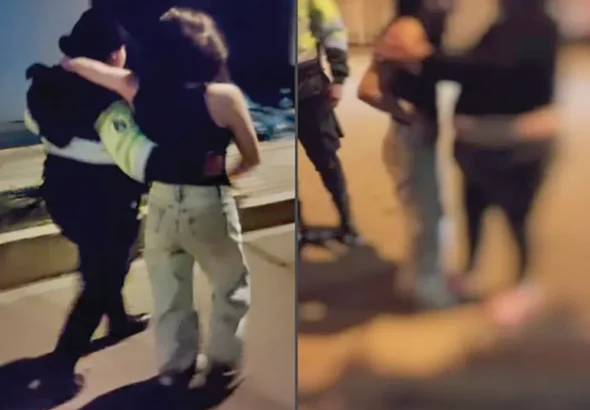AUXILIO CIUDADANO: SERENOS RESCATAN A UNA JOVEN EXPUESTA AL PELIGRO