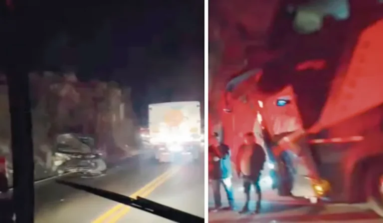 COLISIÓN FRONTAL: BUS INTERPROVINCIAL Y CAMIONETA DEJA VARIOS HERIDOS EN MATUCANA