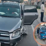 CHOQUE CAMIONETA Y AUTOMOVIL: DEJA VARIOS HERIDOS EN LA CARRETERA CENTRAL