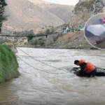 LUTO EN JAUJA: AGENTE DE SEGURIDAD FALLECE TRAS CAÍDA DE COLECTIVO AL RÍO MANTARO