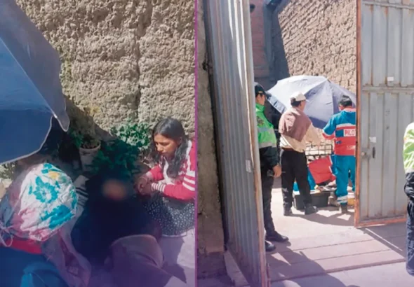 EN BARRIO PISHUPYACUN: MUJER CAE DEL SEGUNDO PISO, SERENOS FRUSTRAN OTRO INTENTO