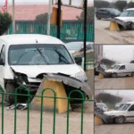 YANACANCHA: ACCIDENTE PROVOCA CONGESTIÓN VEHICULAR