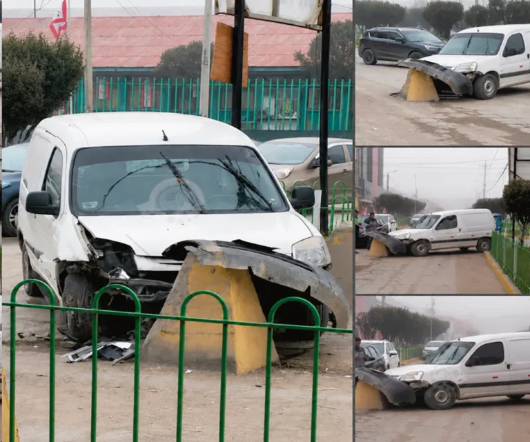 YANACANCHA: ACCIDENTE PROVOCA CONGESTIÓN VEHICULAR