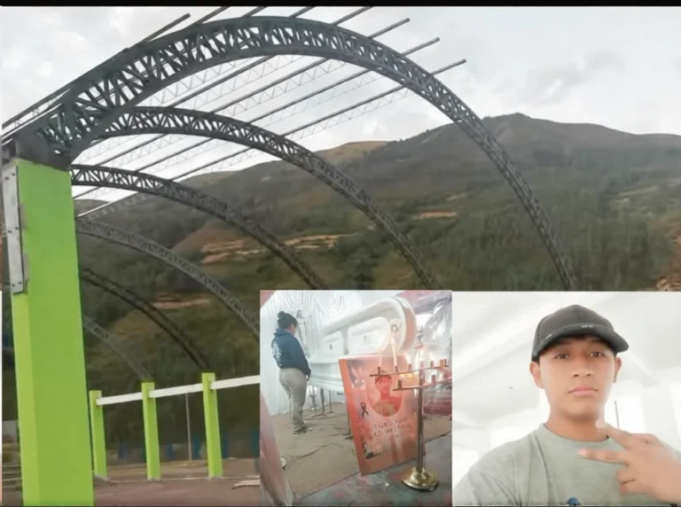 EN HUARIACA: OBRERO FALLECE TRAS CAER DEL TECHO DE UNA OBRA