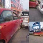 CHAUPIMARCA: VIOLENTO CHOQUE FRENTE A TERMINAL