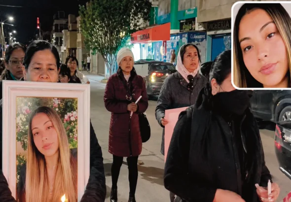 PIDEN JUSTICIA: HACEN VIGILIA EN FRONTIS DE DEPINCRI, TRAS ENTREGA DEL POLICÍA INVESTIGADO