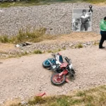 ENTRE PAZOS-HUANCAYO: ESCOLAR PIERDE LA VIDA CON SU MOTOCICLETA