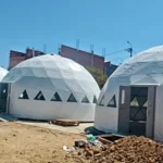 INSTALAN 41 AULAS TIPO DOMO EN 11 COLEGIOS AFECTADOS POR LLUVIAS EN AYACUCHO