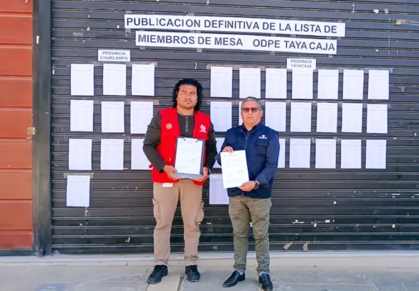 ODPE TAYACAJA PUBLICA LISTA DEFINITIVA DE MIEMBROS DE MESA