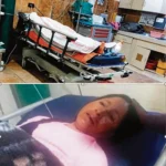 CONDUCTOR FUGA: VEHÍCULO EMBISTE MOTO Y DEJA 2 PERSONAS GRAVES