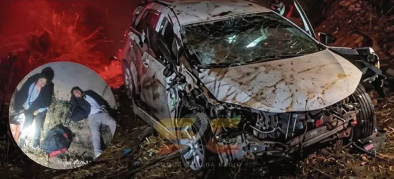 COLISIÓN DE AUTO Y CAMIÓN: DEJA TRES HERIDOS EN LA CARRETERA CENTRAL