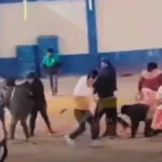 HAY ACUCHILLADOS: FIESTA FAMILIAR TERMINA EN DESCOMUNAL BATALLA CAMPAL