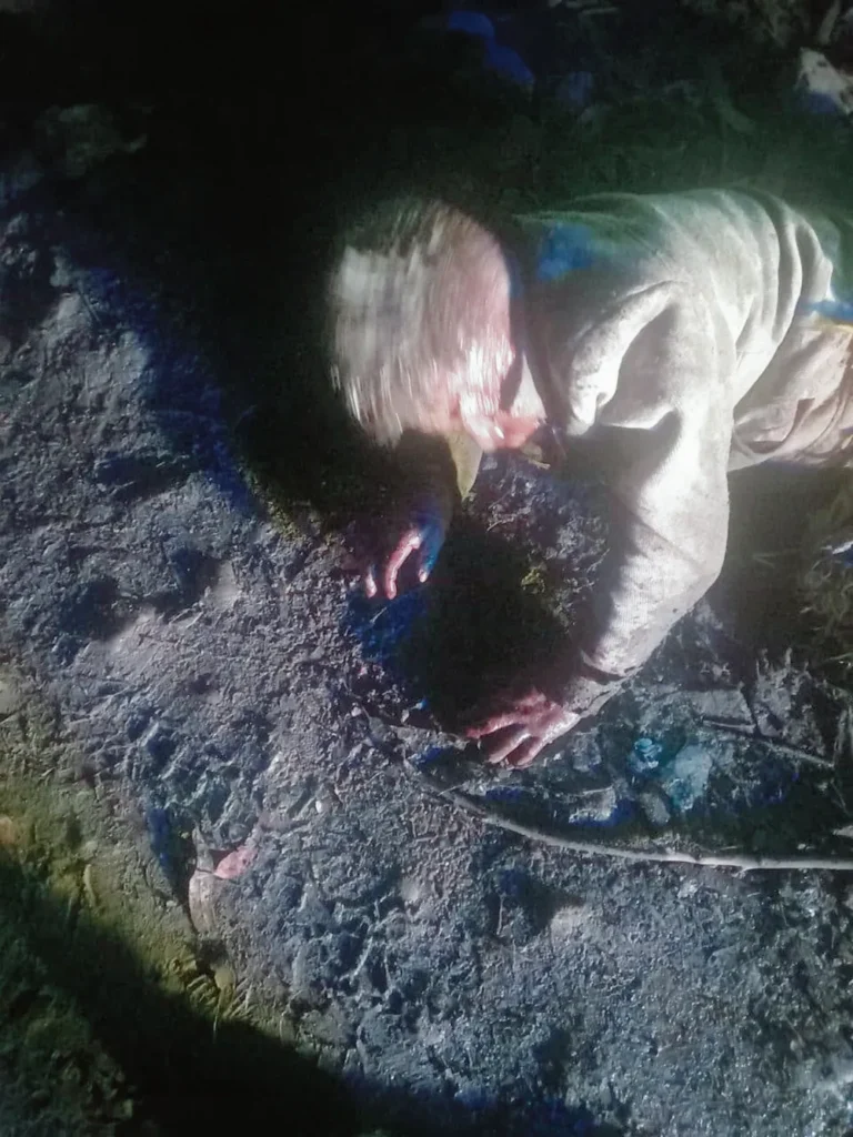 EN APATA-JAUJA: HOMBRE CAE Y MUERE EN UNA PENDIENTE