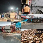 CHOCAN DOS CAMIONES: PARALIZAN TRÁNSITO EN LA CARRETERA CENTRAL