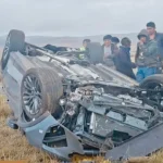 VOLCADURA DE CAMIONETA: DEJA HERIDOS EN LA VÍA LA OROYA–JUNÍN