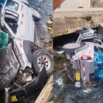 ACCIDENTE EN CARRETERA CENTRAL: VEHÍCULO CAE AL RÍO TISHGO EN TRAMO LA OROYA-CERRO DE PASCO