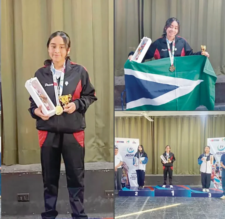 OXAPAMPAPINA: GANA MEDALLA DE ORO Y CLASIFICA A LA NACIONAL