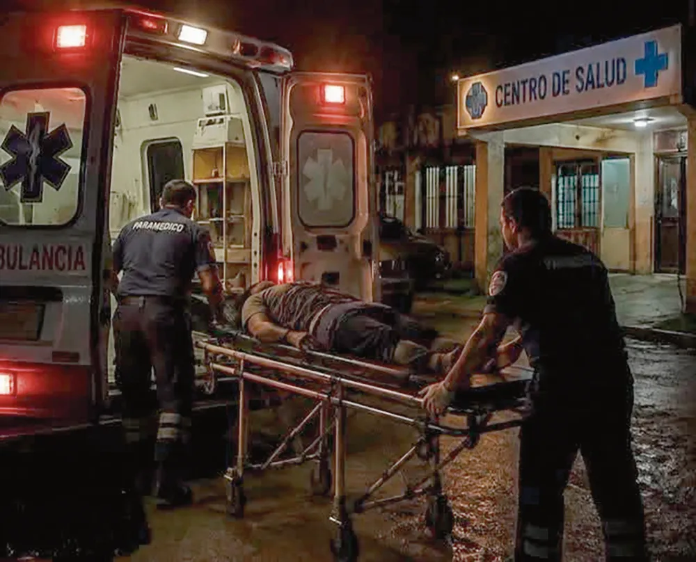 PUERTO BERMÚDEZ: DESCONOCIDOS BALEAN A CIUDADANO EN SU CASA