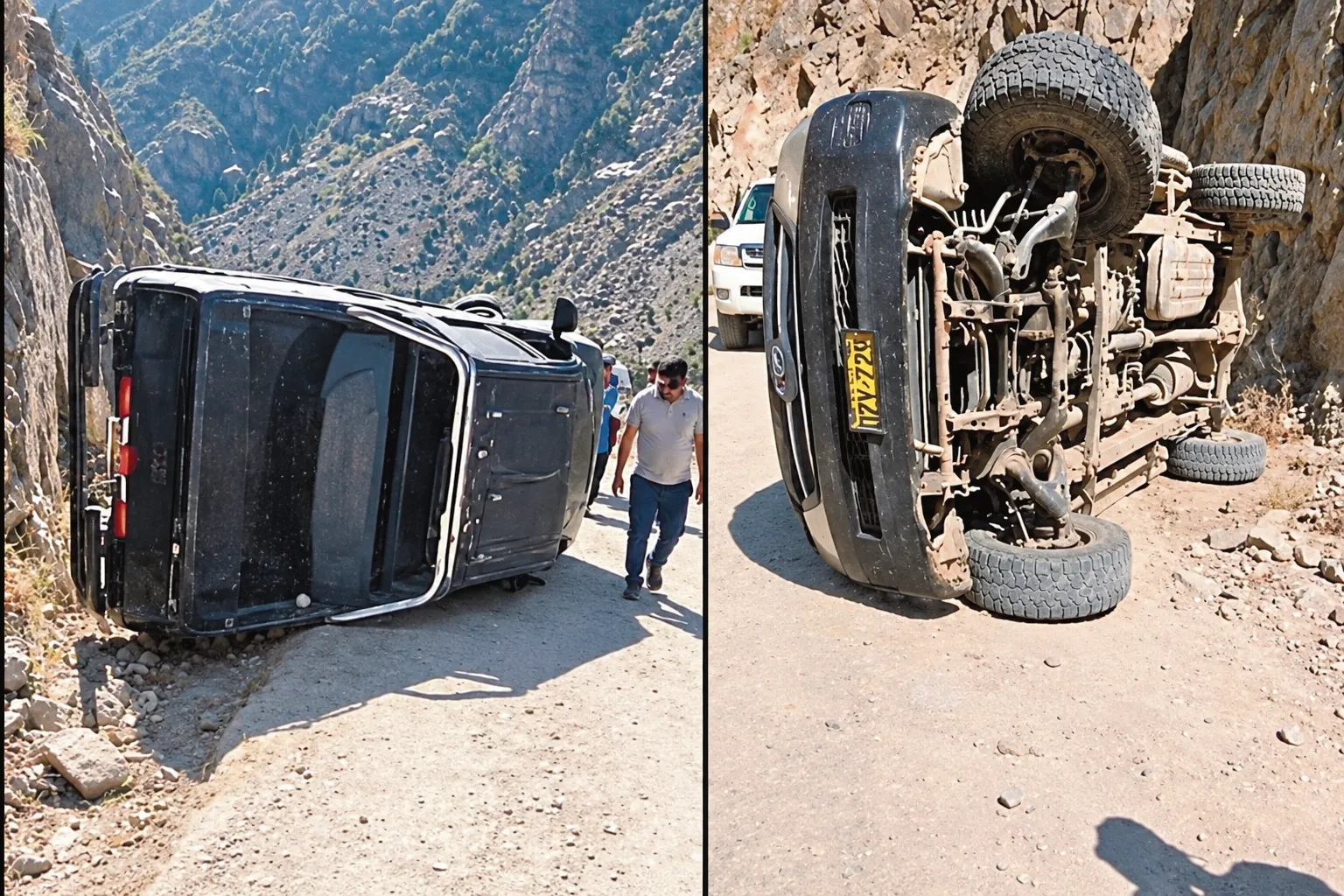 HUAYTARÁ: CANDIDATO A LA ALCALDÍA SUFRE APARATOSO ACCIDENTE