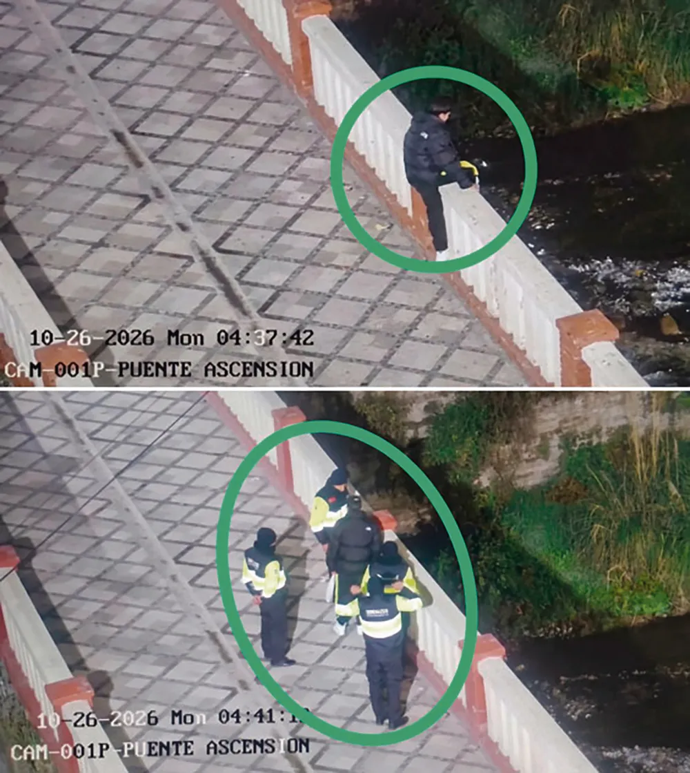 ASCENSIÓN: JOVEN INTENTA LANZARSE DESDE PUENTE COLONIAL 